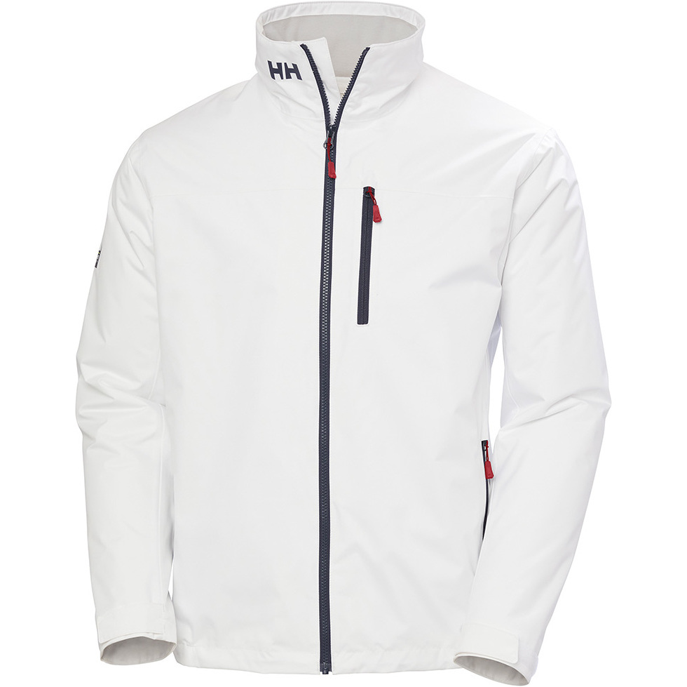2025 Helly Hansen Mens Crew Midlayer Sailing Jacket 2.0 34444 - White